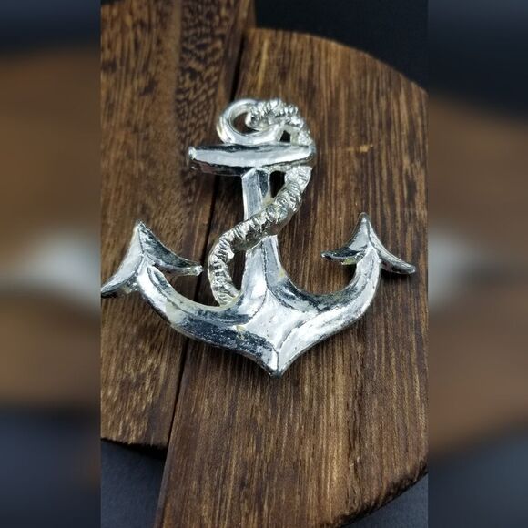 Jewelry - Sailor anchor brooch vintage BR127